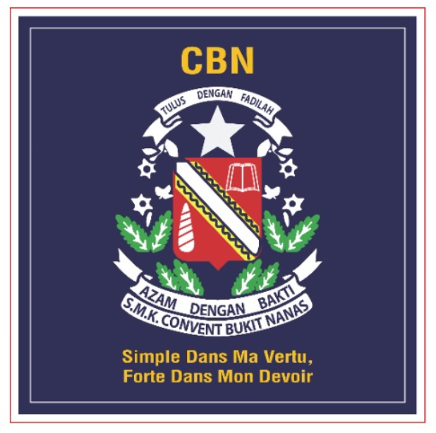 Convent Bukit Nanas CBN Car Window Sticker