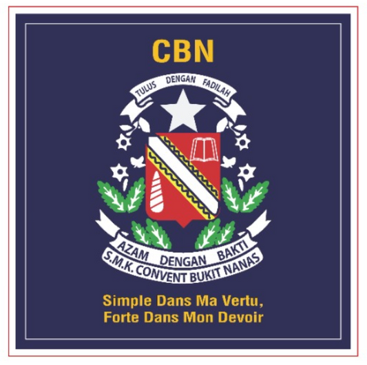 Convent Bukit Nanas CBN Car Window Sticker